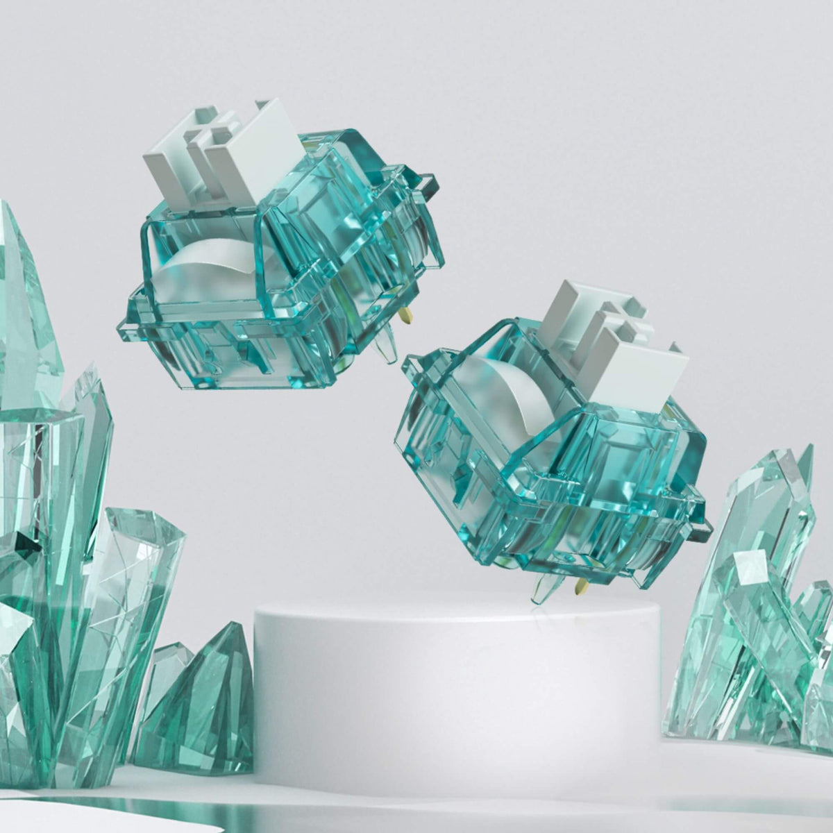 Creamy Cyan Switches
