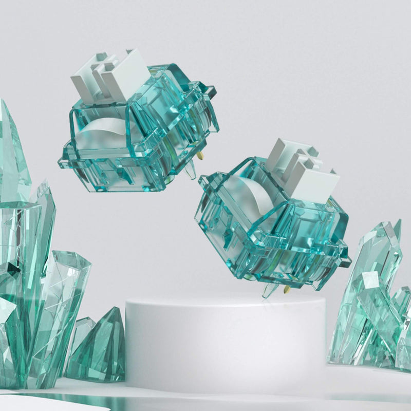 Creamy Cyan Switches