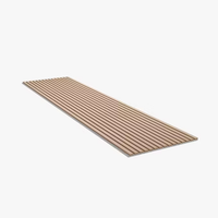 WoodUpp® Akupanel | Eiche Klassisch (Filz Grau) | 240cm x 60cm
