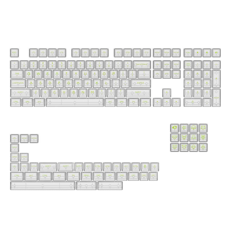ASA Clear Printed Keycap