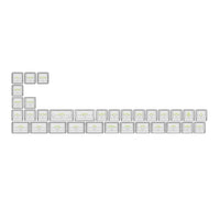 ASA Clear Printed Keycap