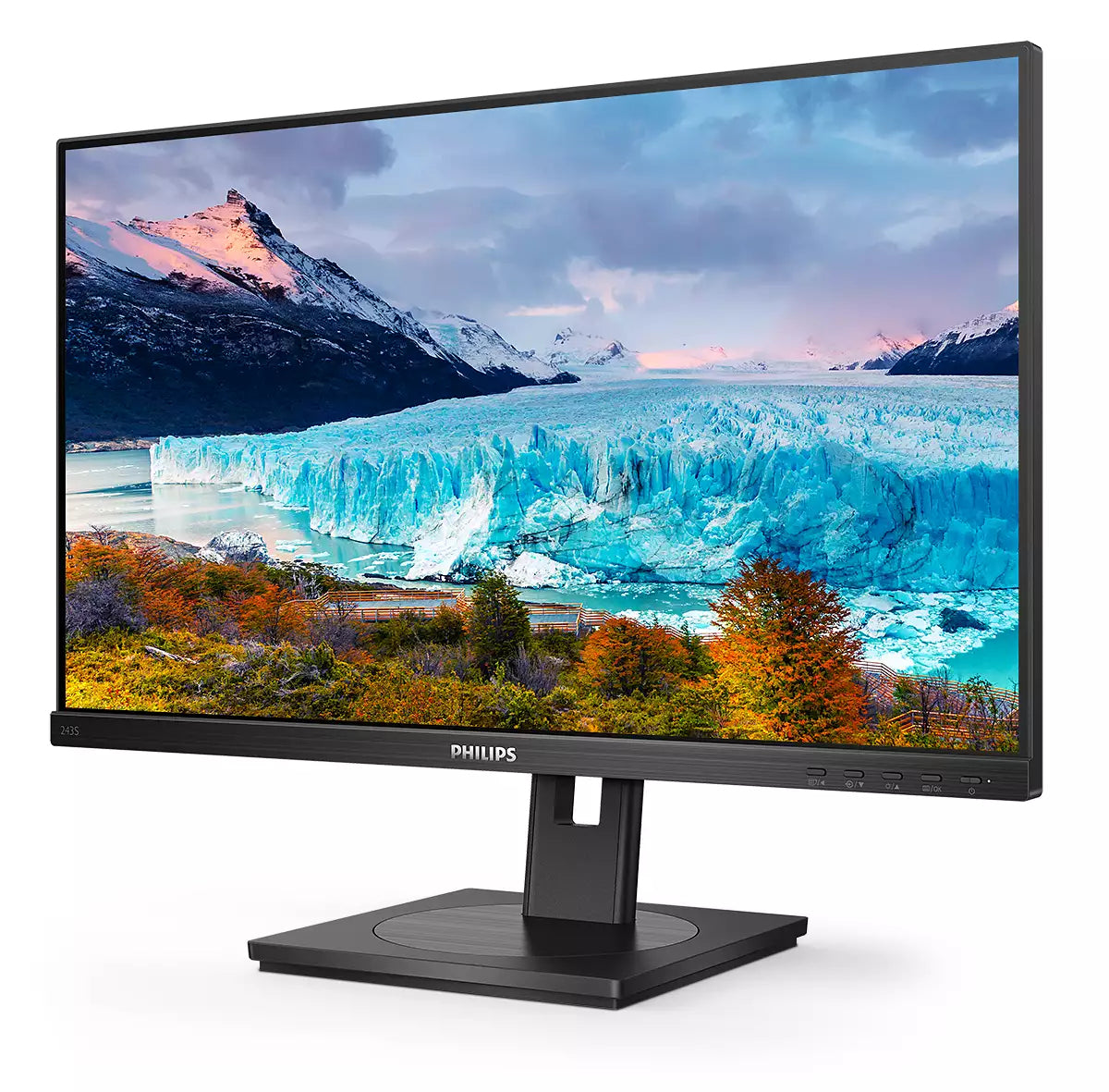 Philips S Line 243S1/00 Computerbildschirm 60,5 cm (23.8") 1920 x 1080 Pixel Full HD LCD Schwarz