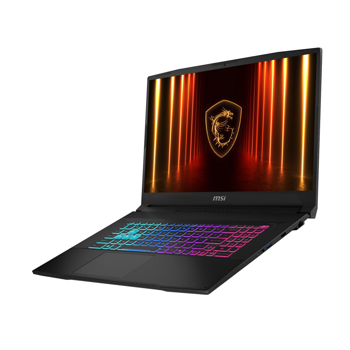 MSI Katana 17 HX B14WGK-013FR Intel® Core™ i7 i7-14650HX Laptop 43,9 cm (17.3") Full HD 16 GB DDR5-SDRAM 1 TB SSD NVIDIA GeForce RTX 5070 Wi-Fi 6E (802.11ax) Windows 11 Home Schwarz