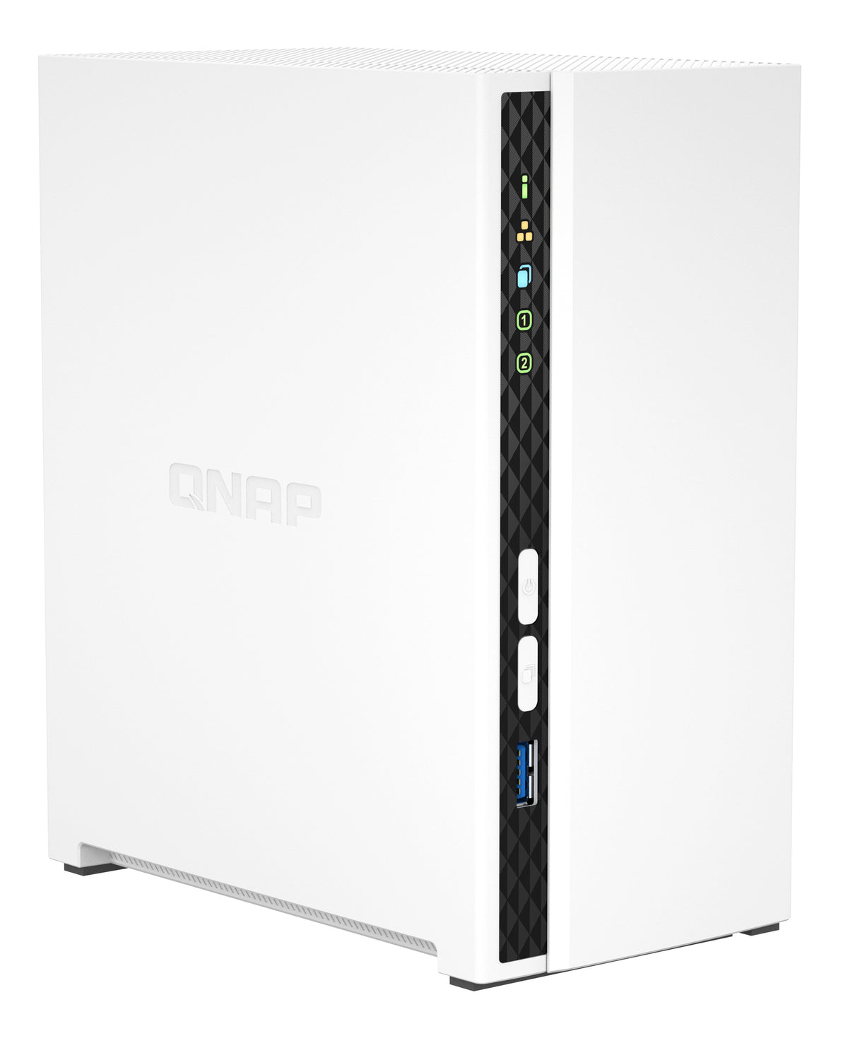 QNAP TS-233 NAS & Speicherserver Tower ARM Cortex-A55 2 GB 0 TB QNAP QTS Weiß