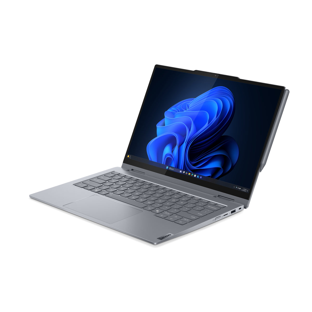 Lenovo ThinkBook 14 2-in-1 G5 IAU Intel Core Ultra 7 255U Hybrid (2-in-1) 35,6 cm (14") Touchscreen WUXGA 32 GB DDR5-SDRAM 1 TB SSD Wi-Fi 6E (802.11ax) Windows 11 Pro Grau Deutsch