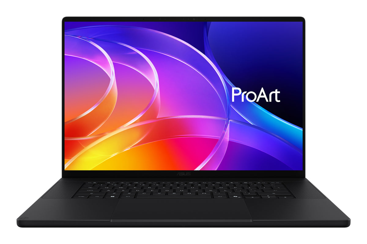 ASUS ProArt P16 H7607BA-SR412W NVIDIA Grace 20-Core NVIDIA Grace Laptop 40,6 cm (16") Touchscreen 3K 64 GB LPDDR5x-SDRAM 1 TB SSD Wi-Fi 7 (802.11be) Windows 11 Home Schwarz