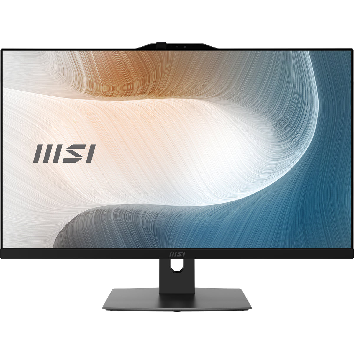 MSI Modern AM242P 1M-1871AT All-in-One PC/Workstation Intel Core 3 100U 60,5 cm (23.8") 1920 x 1080 Pixel All-in-One-PC 16 GB DDR5-SDRAM 256 GB SSD Windows 11 Pro Wi-Fi 6E (802.11ax) Schwarz