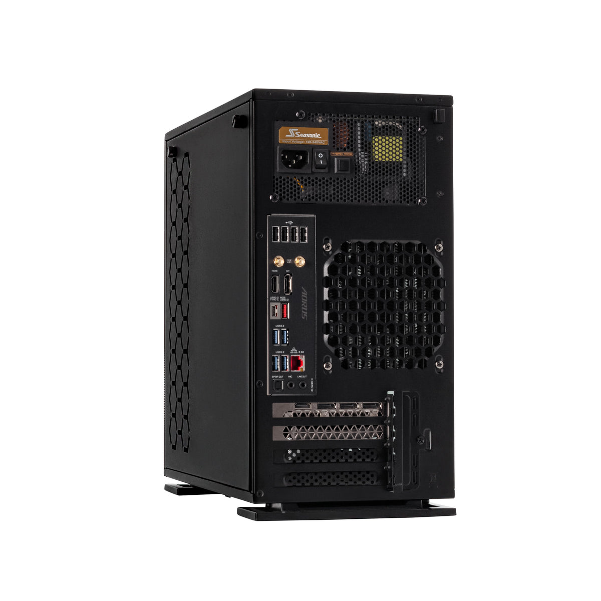 ERAZER Engineer X30 (MD 340056) EU Intel® Core™ i7 i7-14700 32 GB DDR4-SDRAM 2 TB SSD NVIDIA GeForce RTX 5070 Windows 11 Home Tower PC Flüssigkeitskühlsystem Schwarz