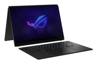 ASUS ROG Zephyrus Duo GX651AX-SR015W Intel Core Ultra 9 386H Hybrid (2-in-1) 40,6 cm (16") Touchscreen 3K 64 GB LPDDR5x-SDRAM 2 TB SSD NVIDIA GeForce RTX 5090 Wi-Fi 7 (802.11be) Windows 11 Home Grau