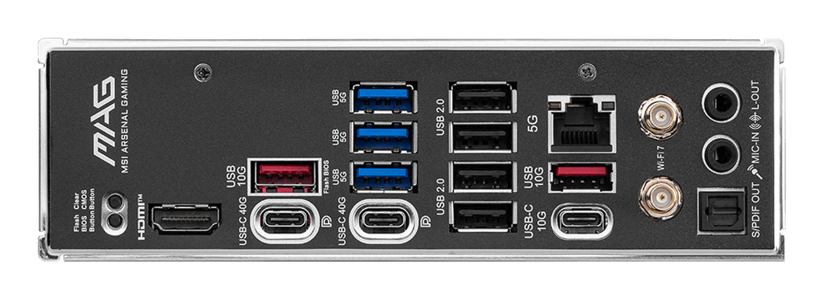 MSI MAG X870 TOMAHAWK WIFI Motherboard AMD X870 Sockel AM5 ATX