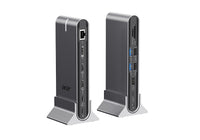 Acer HP.DSCAB.022 laptop-dockingstation & portreplikator Kabelgebunden USB 3.2 Gen 1 (3.1 Gen 1) Type-C Silber