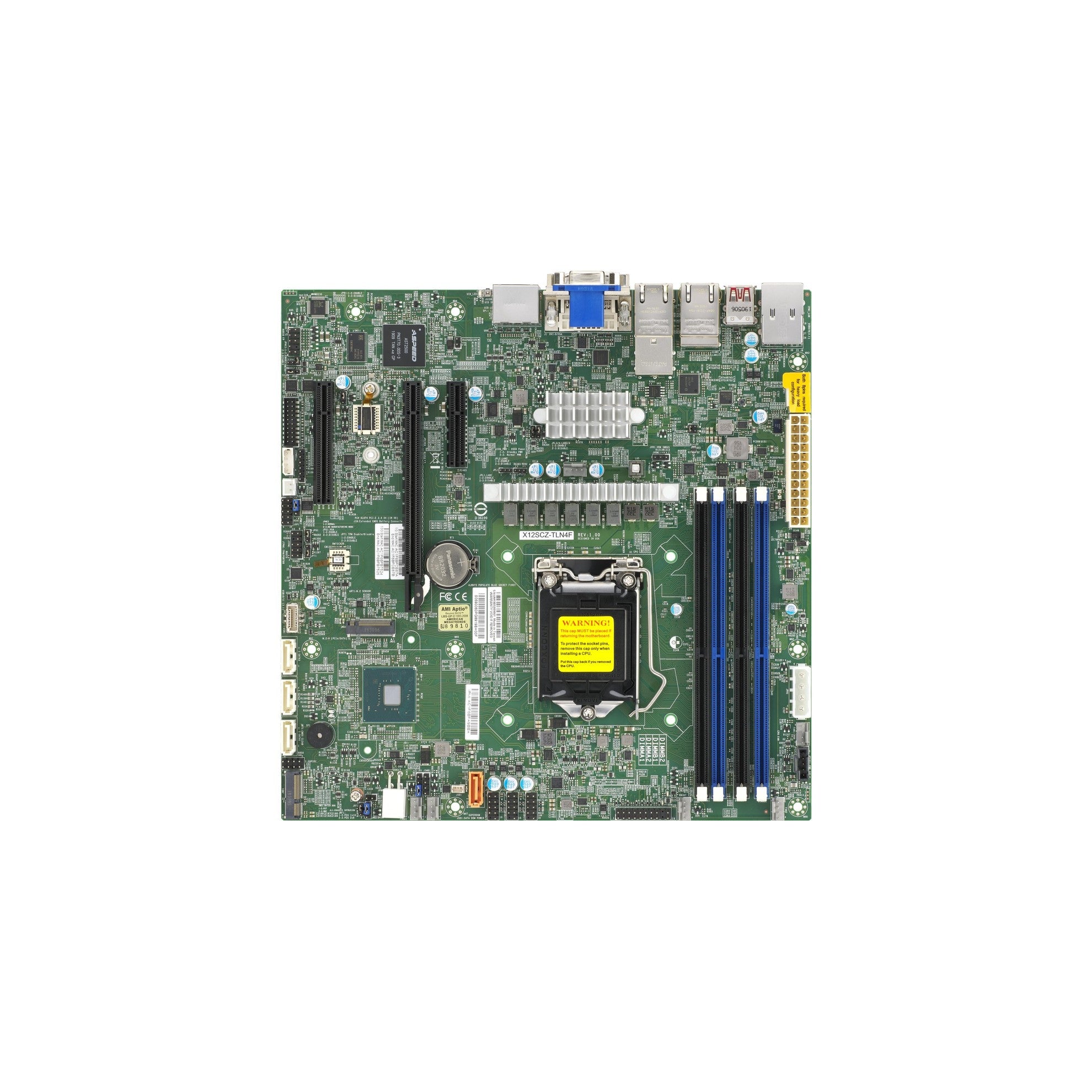 Supermicro X12SCZ-TLN4F: LGA1200