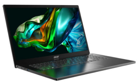 Acer Aspire 17 A17-51GM-51RA Intel® Core™ i5 120U Laptop 43,9 cm (17.3") Full HD 16 GB DDR4-SDRAM 512 GB SSD NVIDIA GeForce RTX 2050 Wi-Fi 6E (802.11ax) Windows 11 Pro Deutsch Grau