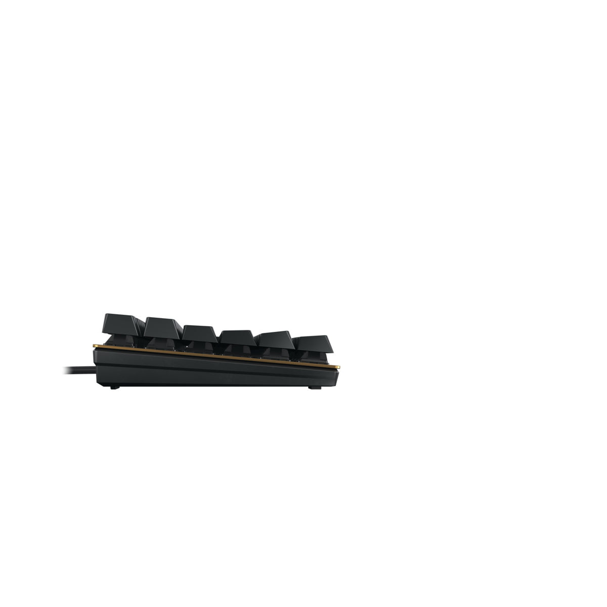 CHERRY KC 200 MX Tastatur Universal USB QWERTZ Deutsch Schwarz, Bronze