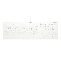 Contour Design Active Key AK-C8112 Tastatur Medizinisch USB QWERTZ Schweiz Weiß