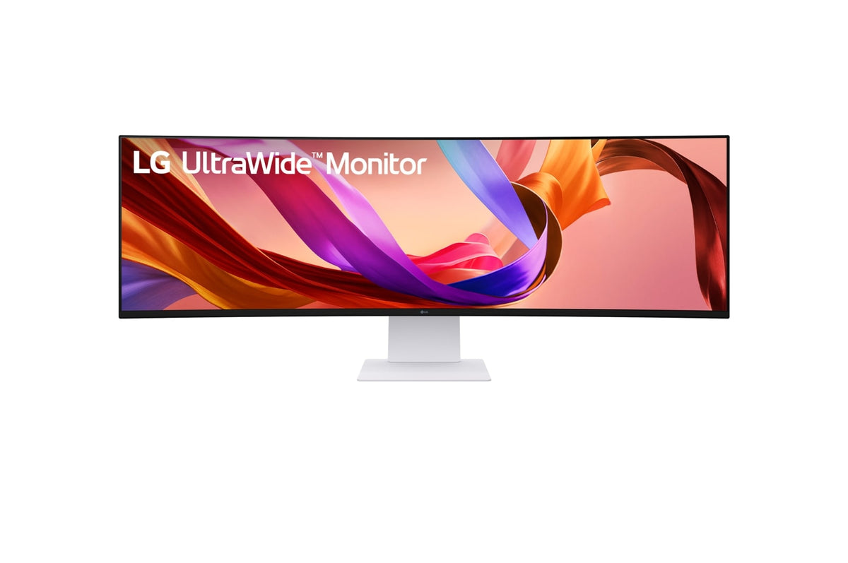 LG 49U950A-W.AEU Computerbildschirm 124,5 cm (49") 5120 x 1440 Pixel Dual QHD LED Schwarz, Weiß