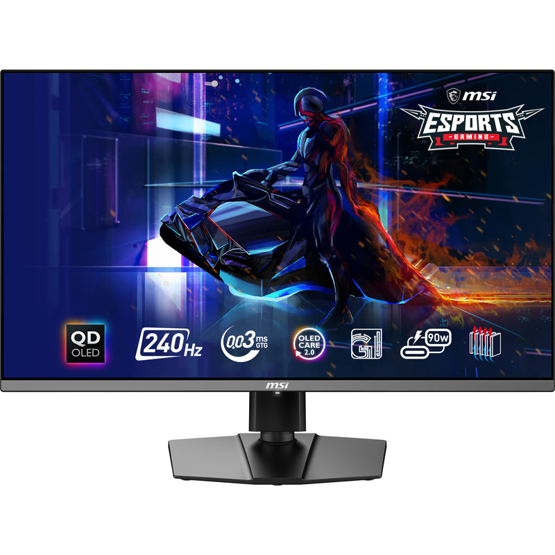 MSI MPG 321URX QD-OLED Computerbildschirm 80 cm (31.5") 3840 x 2160 Pixel 4K Ultra HD Schwarz