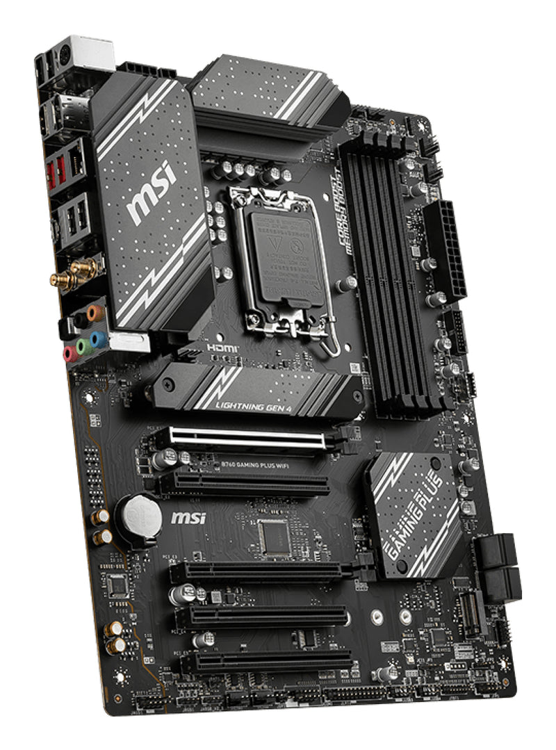MSI B760 GAMING PLUS WIFI Motherboard Intel B760 LGA 1700 ATX