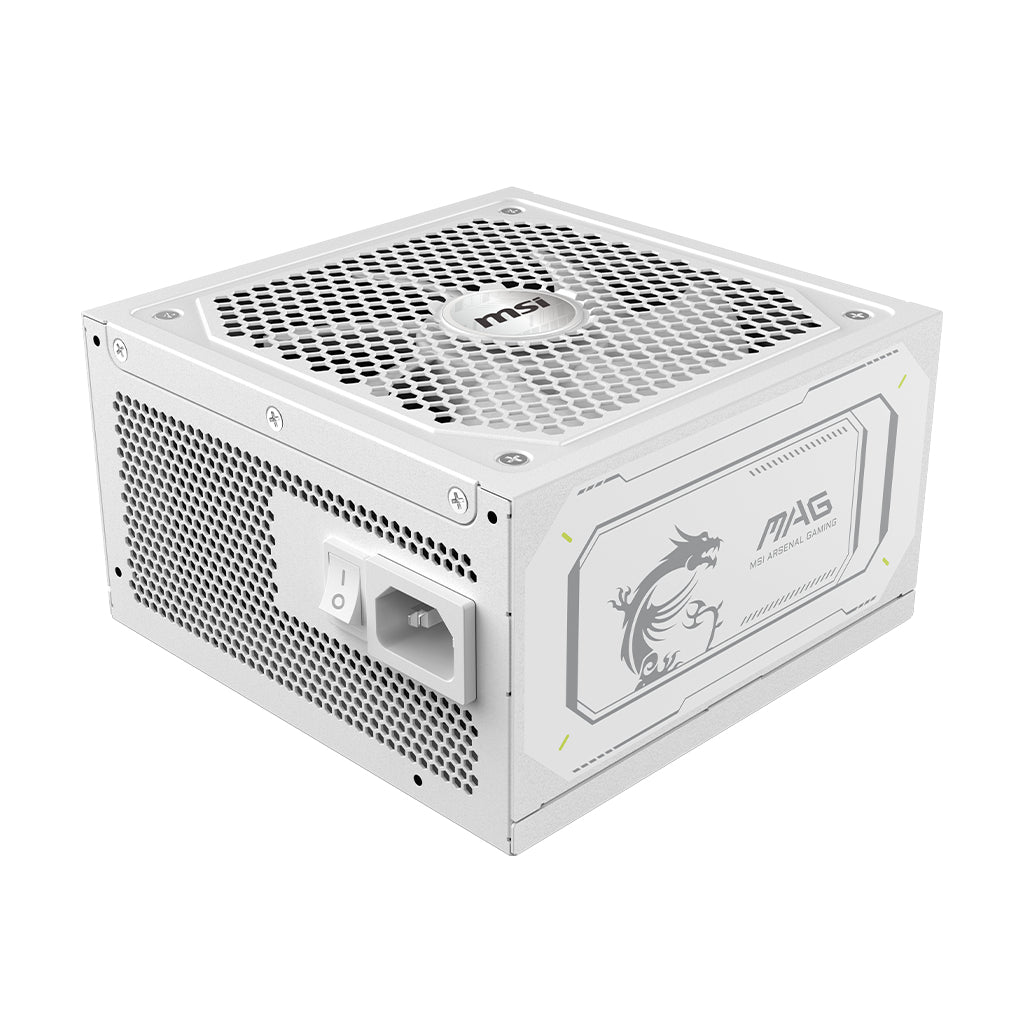 MSI MAG A1000GL PCIE5 WHITE Netzteil 1000 W 24-pin ATX ATX Weiß