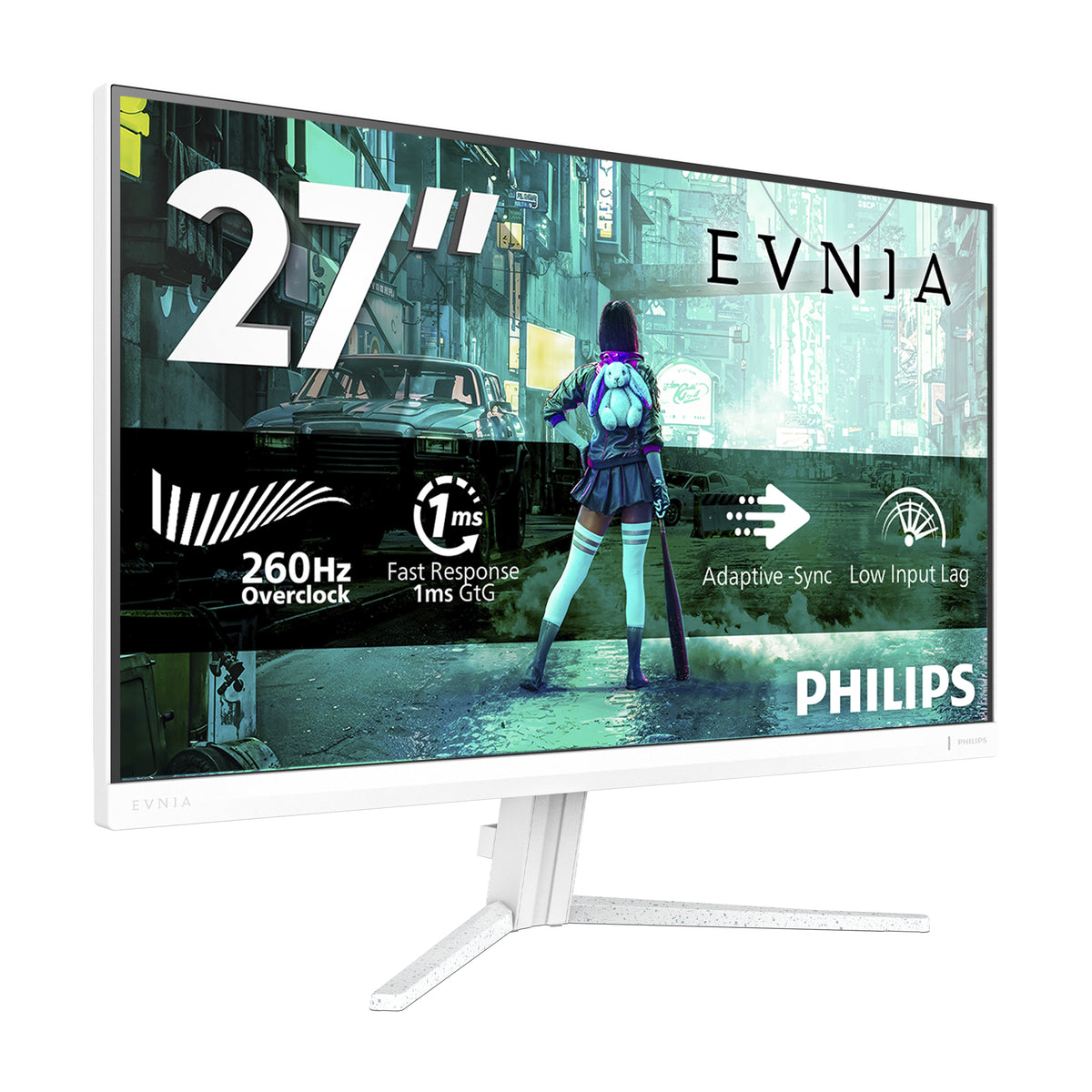 Philips 27M2N3201PL/00 Computerbildschirm 68,6 cm (27") 1920 x 1080 Pixel Full HD LCD Weiß