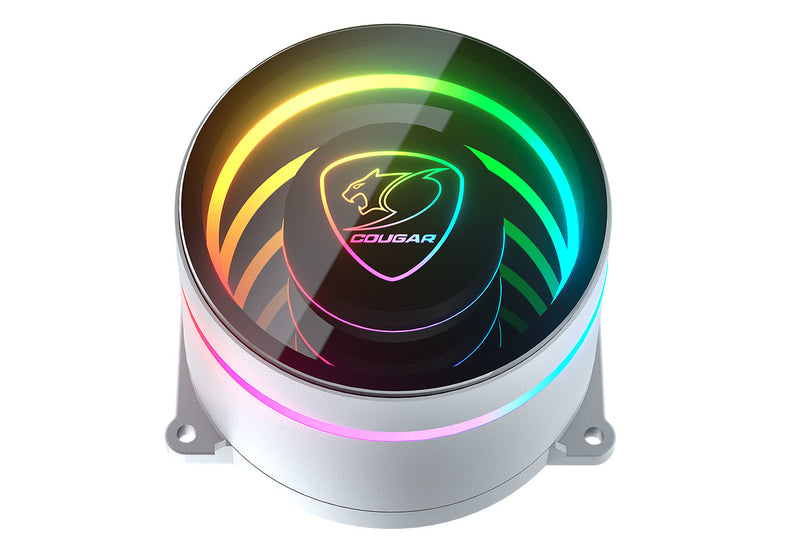 COUGAR CPU Wasserkühlung, Poseidon Elite 360, ARGB, Weiß