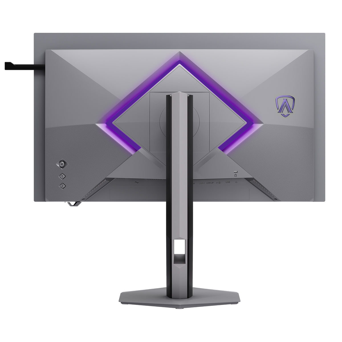 AOC AGON PRO AGP277QKDC Computerbildschirm 67,3 cm (26.5") 2560 x 1440 Pixel Quad HD OLED Grau