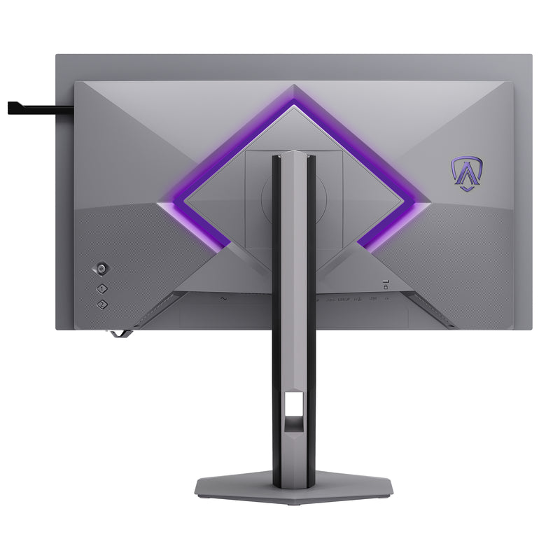 AOC AGON PRO AGP277QKDC Computerbildschirm 67,3 cm (26.5") 2560 x 1440 Pixel Quad HD OLED Grau