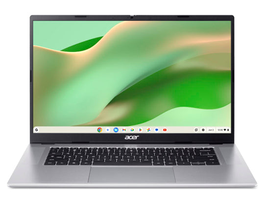 Acer Chromebook CB315-8H-81H3 MediaTek Kompanio 540 39,6 cm (15,6") Full HD 4 Go LPDDR4x-SDRAM 64 Go Flash Wi-Fi 6 (802.11ax) ChromeOS Argent Allemand