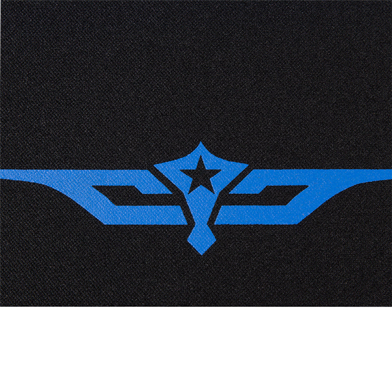 LogiLink ID0017 Mauspad Gaming-Mauspad Schwarz, Blau
