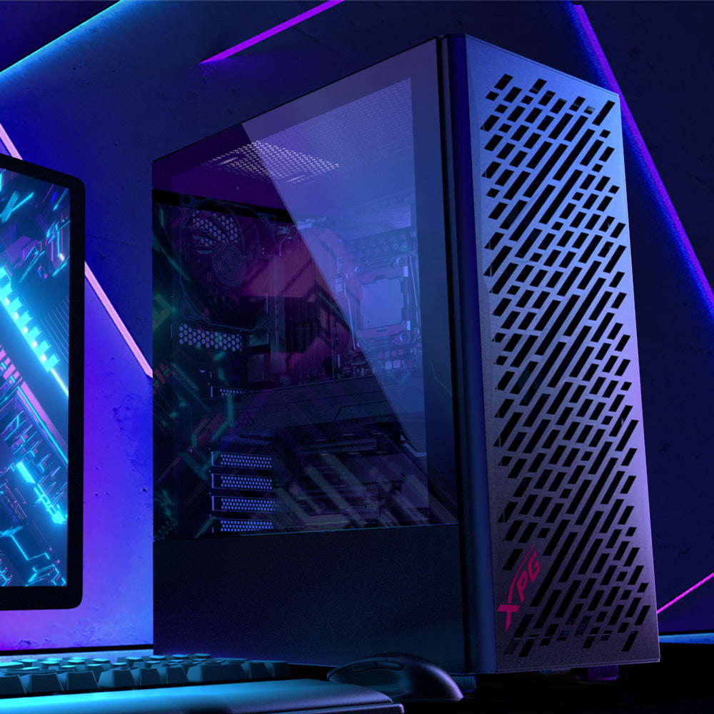 XPG VALOR AIR Midi-Tower Schwarz