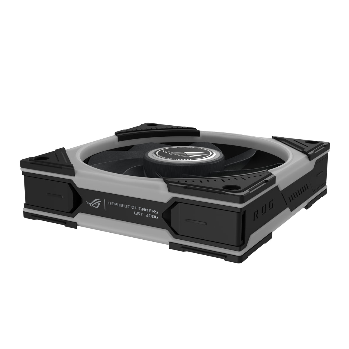 ASUS ROG Eurux GR120 ARGB Reverse Fan - Triple Pack Computergehäuse Ventilator 12 cm Schwarz, Weiß 3 Stück(e)