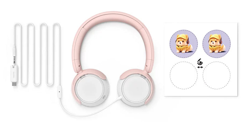 Philips TAK2000PK/00 Kopfhörer & Headset Kabelgebunden Kopfband Anruf/Musik/TV Pink