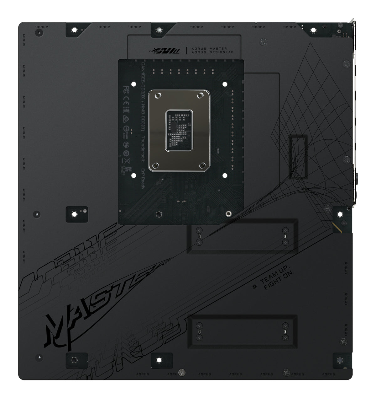 GIGABYTE Z890 AORUS MASTER AI TOP Motherboard - Unterstützt Intel Core Ultra (Serie 2) CPUs, 20+1+2 Phasen VRM, bis zu 9500MHz DDR5 (OC), PCIe 5.0 M.2, Wi-Fi 7, Thunderbolt 4