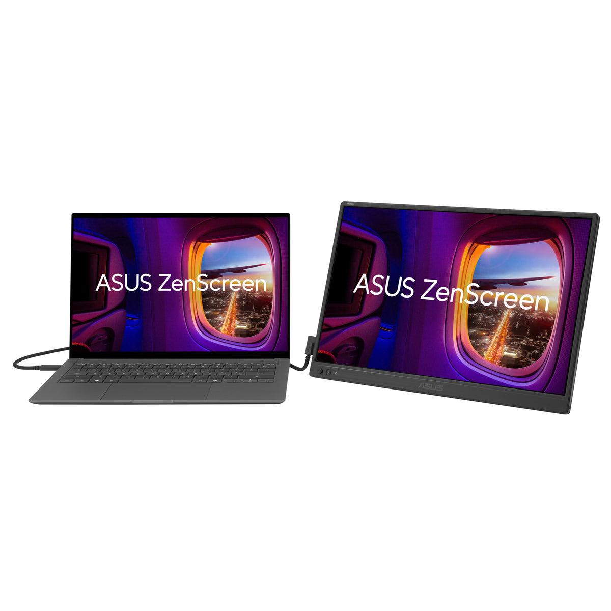 ASUS ZenScreen MB16FCK Computerbildschirm 40,6 cm (16") 1920 x 1200 Pixel WUXGA LCD Schwarz