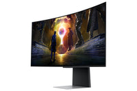 Samsung G85SD Computerbildschirm 86,4 cm (34") 3440 x 1440 Pixel UltraWide Quad HD OLED Silber