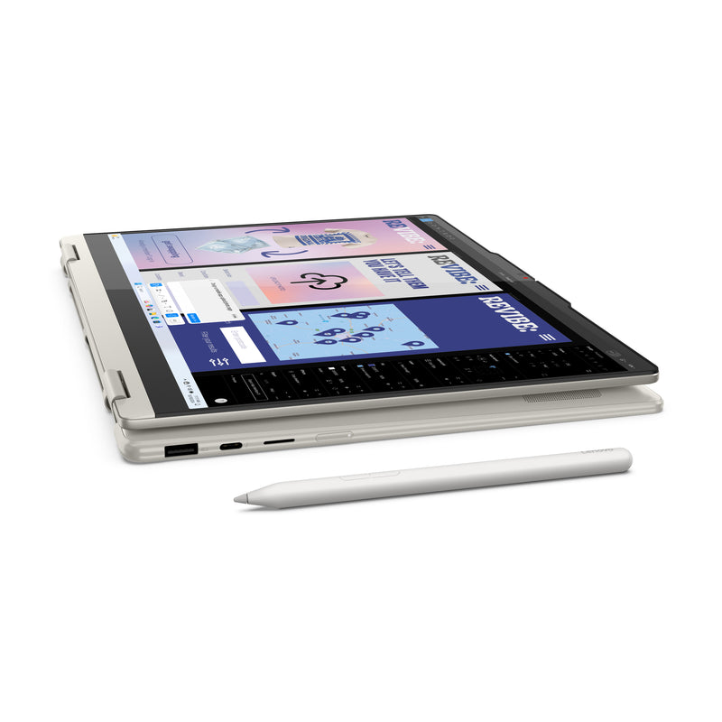 Lenovo Yoga 7 2-in-1 14ILL10 Copilot+ PC Intel Core Ultra 5 226V Hybrid (2-in-1) 35,6 cm (14") Touchscreen WUXGA 16 GB LPDDR5x-SDRAM 1 TB SSD Wi-Fi 7 (802.11be) Windows 11 Home Deutsch Grau
