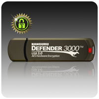 iStorage Kanguru Defender 3000 USB-Stick 512 GB USB Typ-A 3.2 Gen 1 (3.1 Gen 1) Bronze