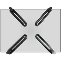 Techly ICA-LCD VESA-M100 68,6 cm (27") Stange Schwarz