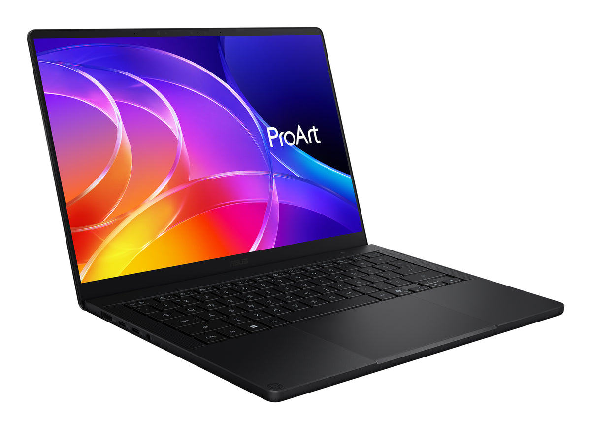 ASUS ProArt H7407BA-SM018W NVIDIA Grace 20-Core NVIDIA Grace Laptop 35,6 cm (14") Touchscreen 3K 64 GB LPDDR5x-SDRAM 1 TB SSD Wi-Fi 7 (802.11be) Windows 11 Home Schwarz