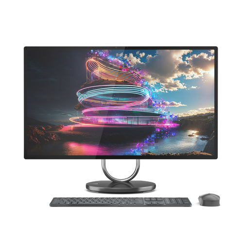 Lenovo Yoga AIO 32ILL10 Intel Core Ultra 7 258V 80 cm (31.5") 3840 x 2160 Pixel All-in-One-PC 32 GB LPDDR5x-SDRAM 1 TB SSD NVIDIA GeForce RTX 4050 Windows 11 Pro Wi-Fi 7 (802.11be) Grau