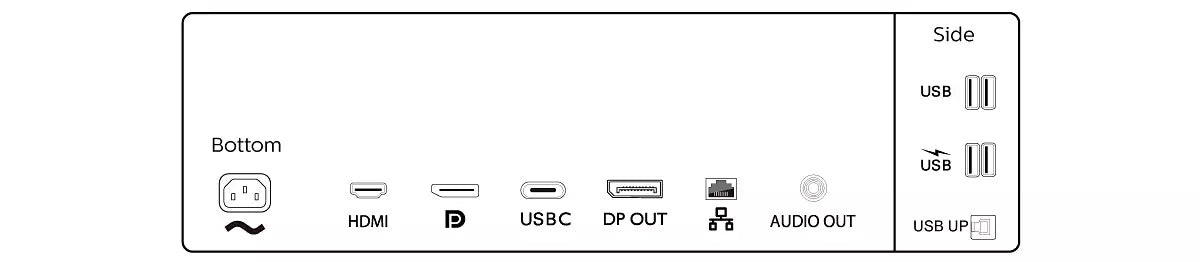 Philips P Line 346P1CRH/00 Computerbildschirm 86,4 cm (34") 3440 x 1440 Pixel UltraWide Quad HD LED Schwarz