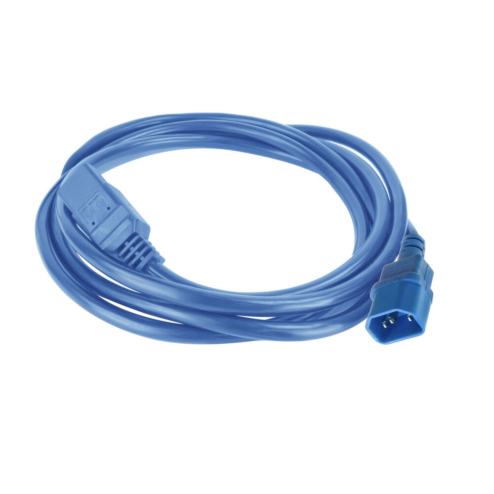 Cavo di alimentazione ACT C14 - C21 IEC60320 blu 1,5 m