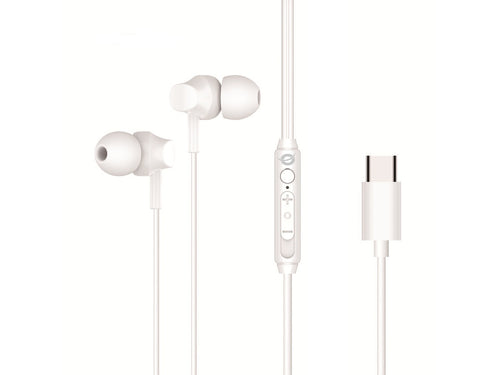 Conceptronic BRENDAN03W USB-C In-Ear-Headset