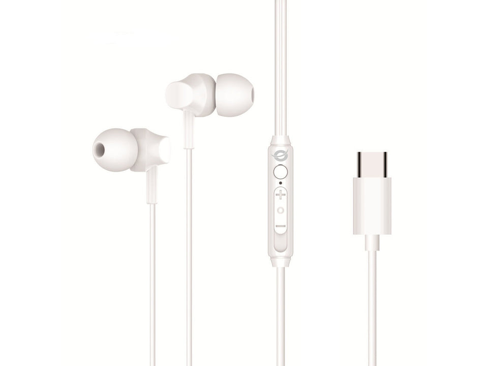 Conceptronic BRENDAN03W Casque intra-auriculaire USB-C