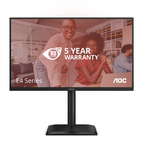 AOC 24E4U Computerbildschirm 60,5 cm (23.8") 1920 x 1080 Pixel Full HD LED Schwarz
