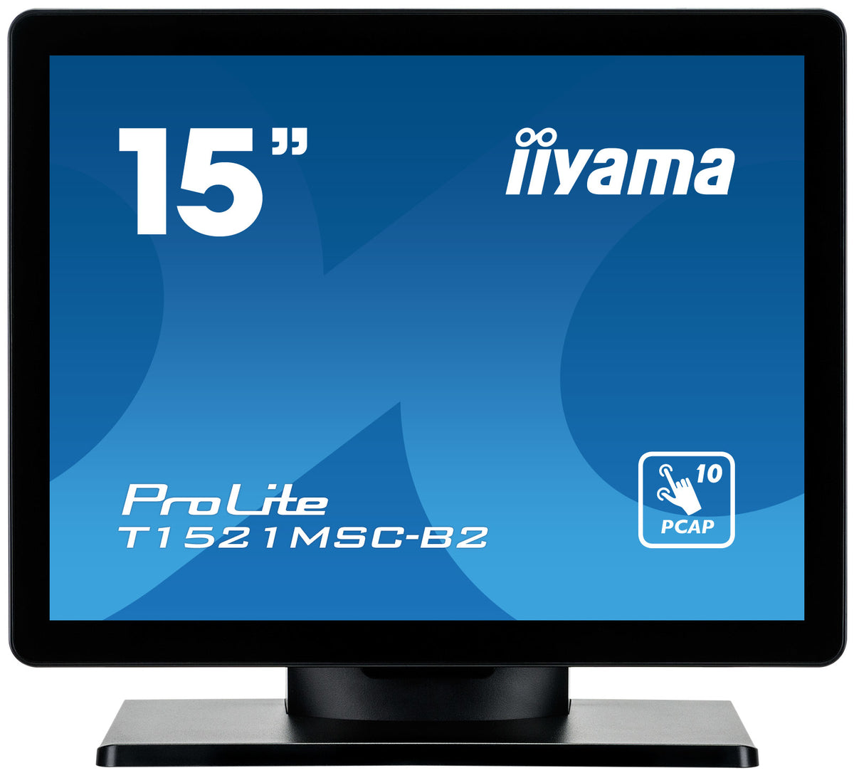 iiyama ProLite T1521MSC-B2 Computerbildschirm 38,1 cm (15") 1024 x 768 Pixel XGA LED Touchscreen Tisch Schwarz