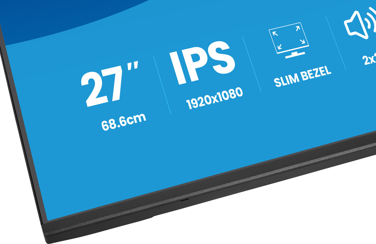 iiyama ProLite X2797HSU-B1 Computerbildschirm 68,6 cm (27") 1920 x 1080 Pixel Full HD LED Schwarz