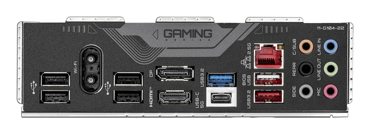 GIGABYTE B760 GAMING X WIFI6E GEN5 Mainboard – Unterstützt Intel Core Prozessoren der 14. Generation, 8+1+1 Phasen VRM, bis zu 5600 MHz DDR5, 3 x PCIe 4.0 M.2, Wi-Fi 6E, 2.5 GbE LAN, USB 3.2 Gen 2