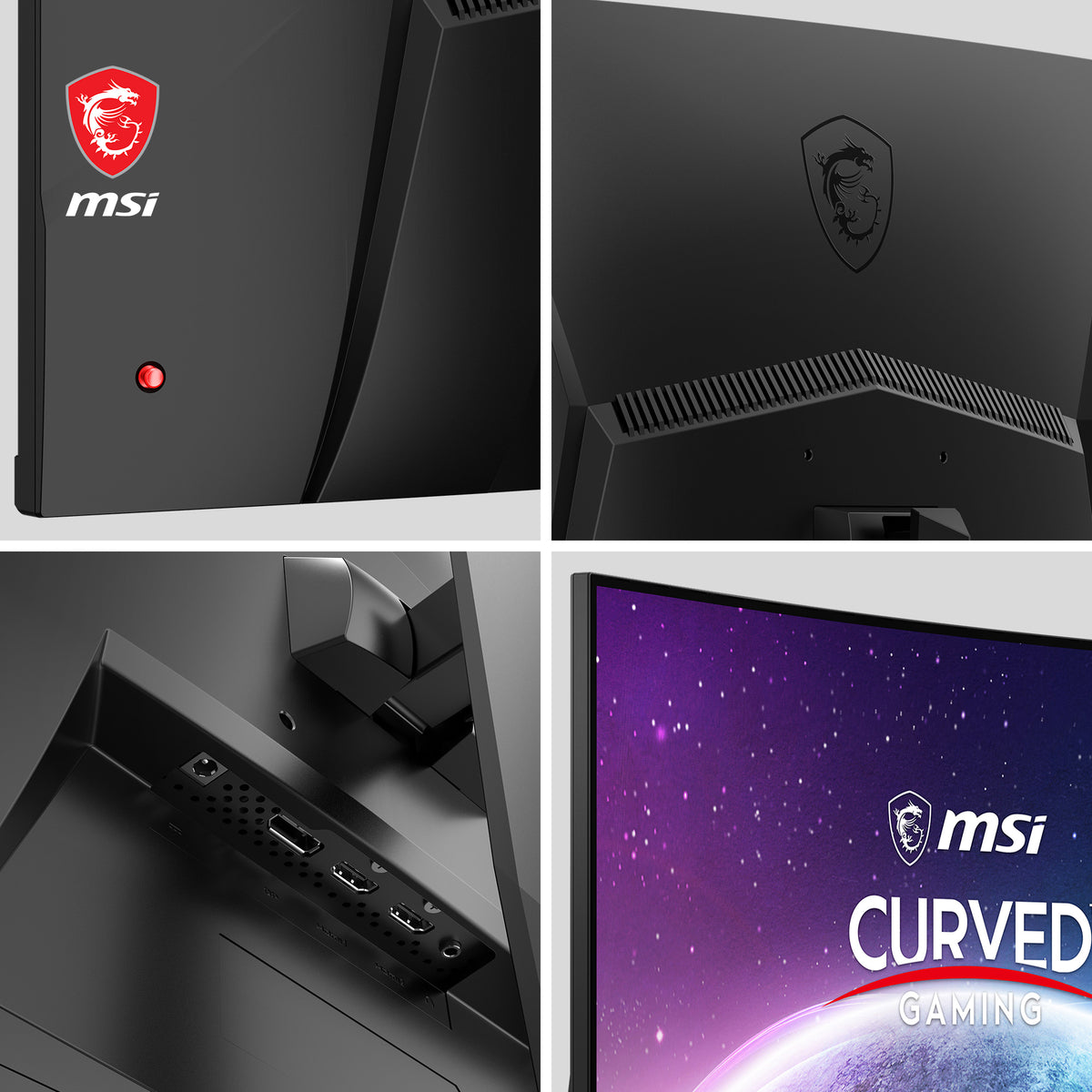 MSI G32C4XDE Computerbildschirm 80 cm (31.5") 1920 x 1080 Pixel Full HD Schwarz
