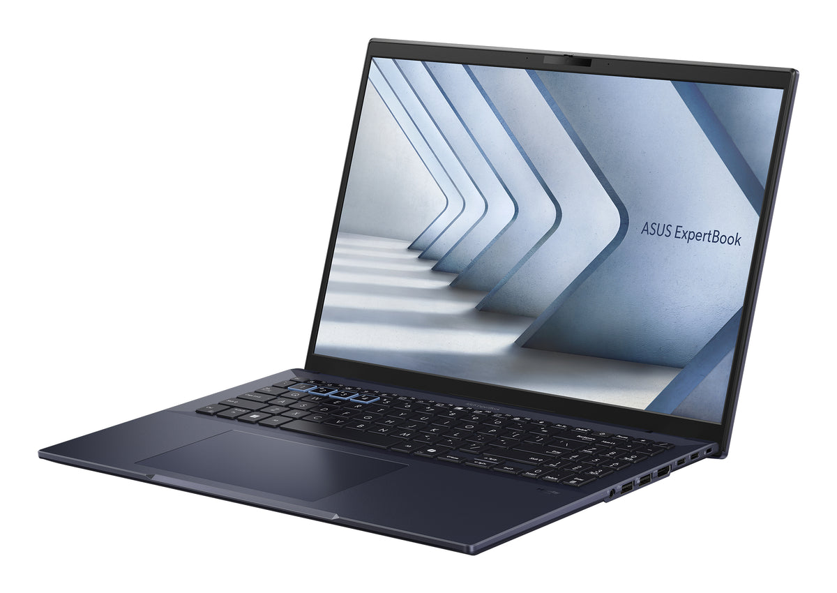 ASUS ExpertBook B5 B5604CMA-QW0056X Intel Core Ultra 7 155U Laptop 40,6 cm (16") WUXGA 16 GB DDR5-SDRAM 512 GB SSD Wi-Fi 6E (802.11ax) Windows 11 Pro Deutsch Schwarz